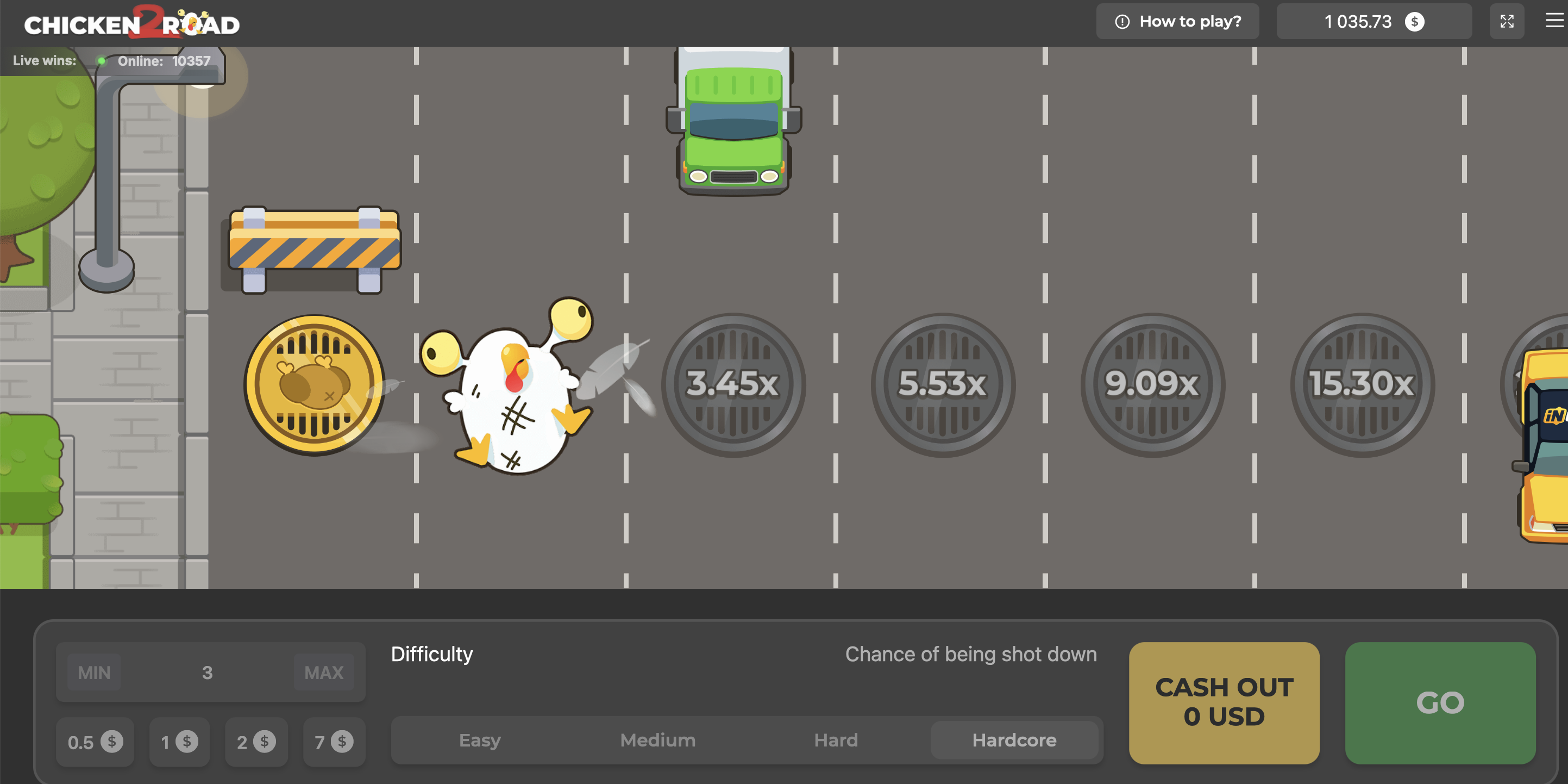 Chicken Road 2 Gambling Game Hardcore Chicken Road 2 Gambling Game im Hardcore-Modus mit hohen Multiplikatoren